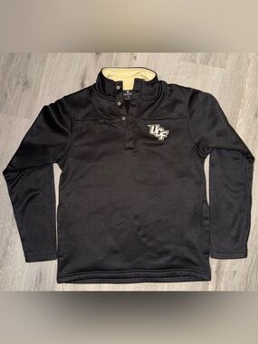 Colosseum UCF Embroidered Quarter-Button Jacket